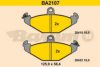 BARUM BA2107 Brake Pad Set, disc brake
